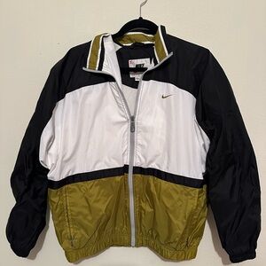 Nike Black and Gold Jacket